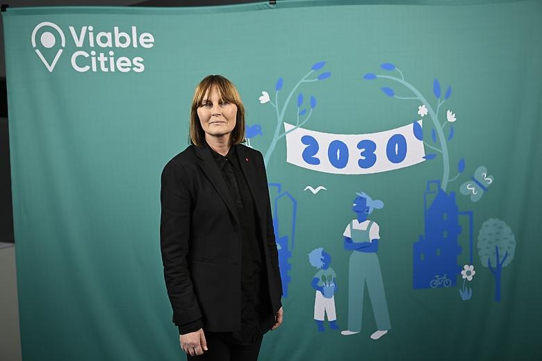 KSO Eva Ullbergs på plats på Viable Cities Day