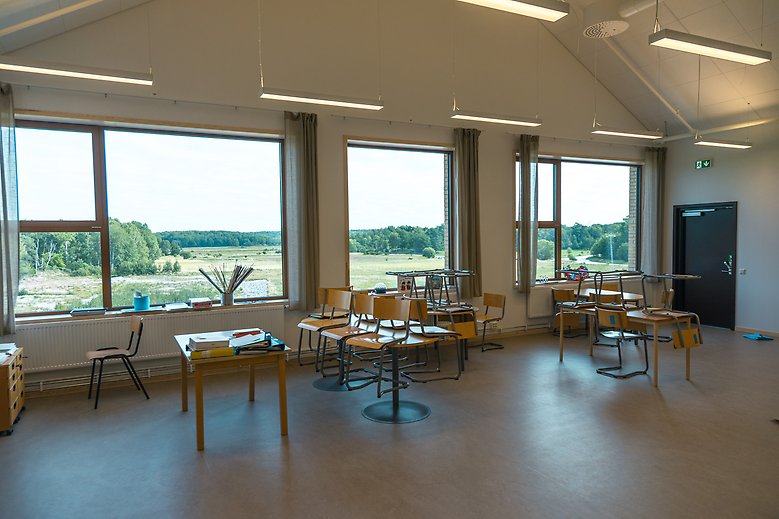 klassrum på Ålstaskolan