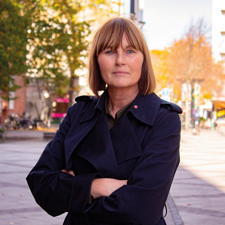 Eva Ullberg, kommunstyrelsens ordförande i Järfälla
